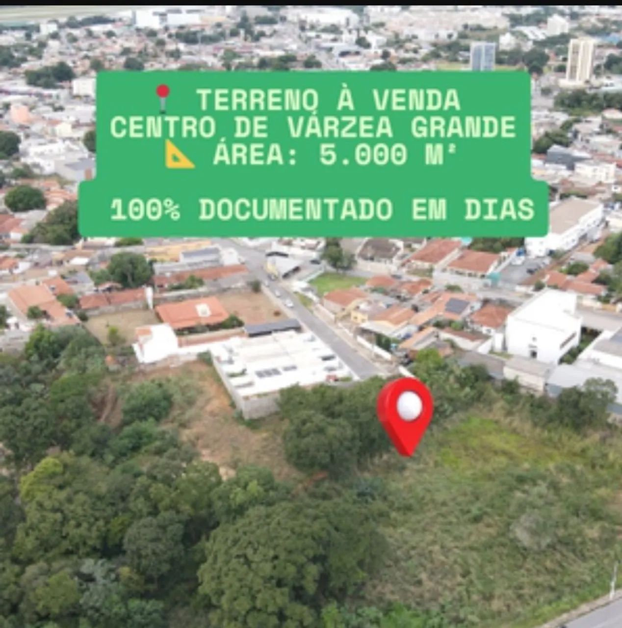 Vende-se terreno com 5000m2 no centro de Várzea Grande MT  - Foto 5