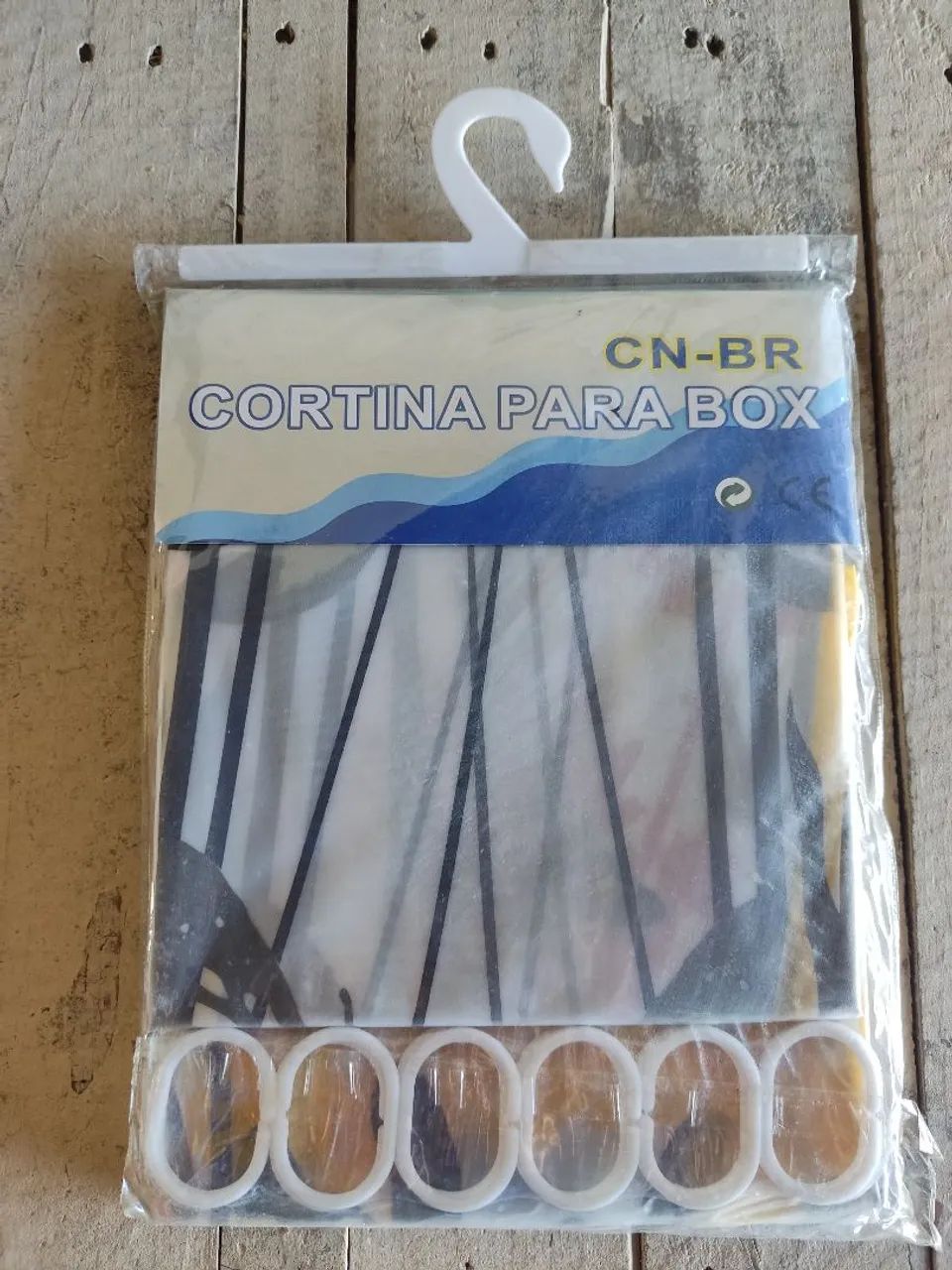 CORTINA P/ BOX BANHEIRO  - Foto 2