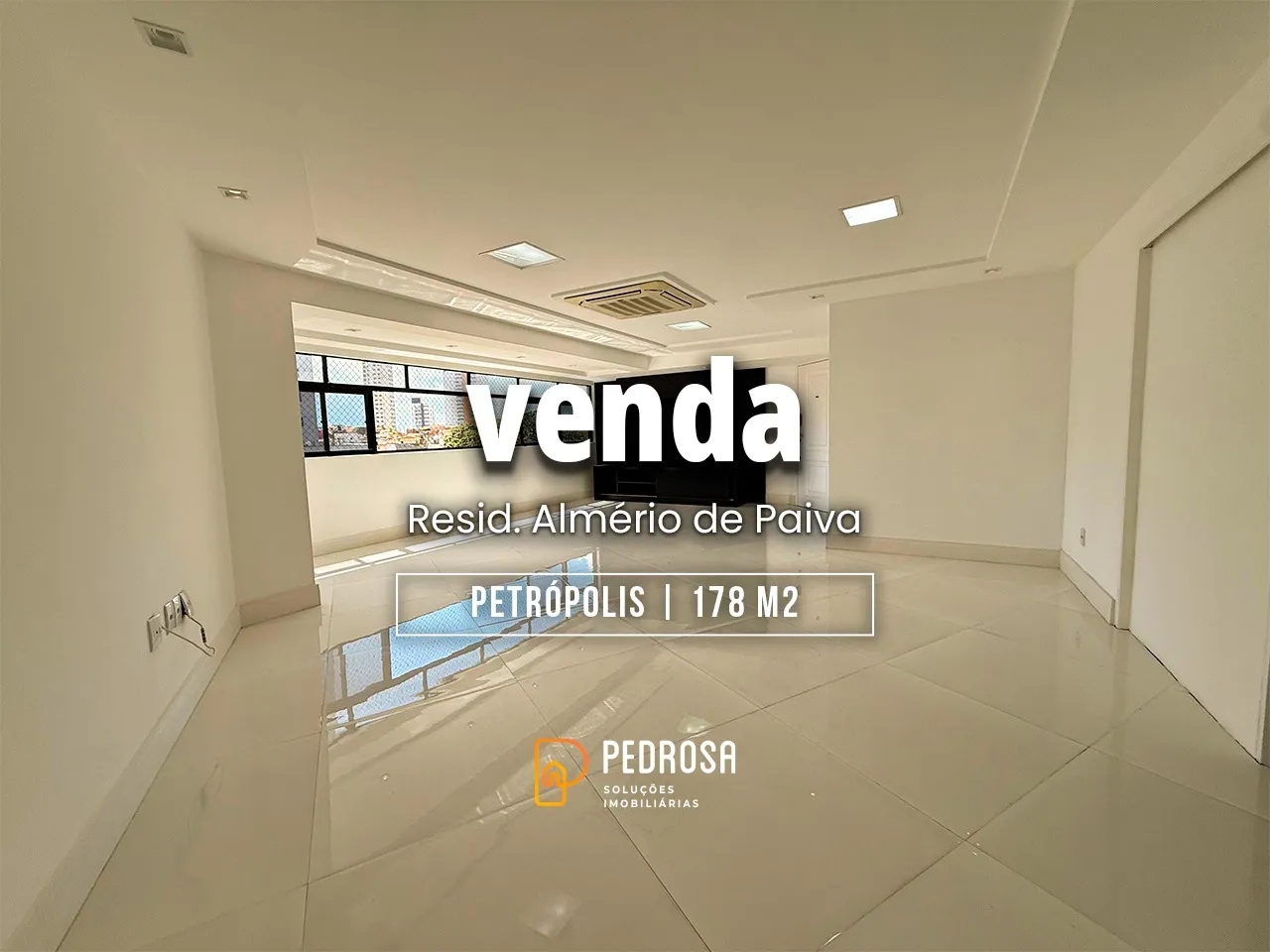 rApartamento a venda com 170m2 | 3 suítes | Escritório | 2 vagas em Petrópolis Natal/RN