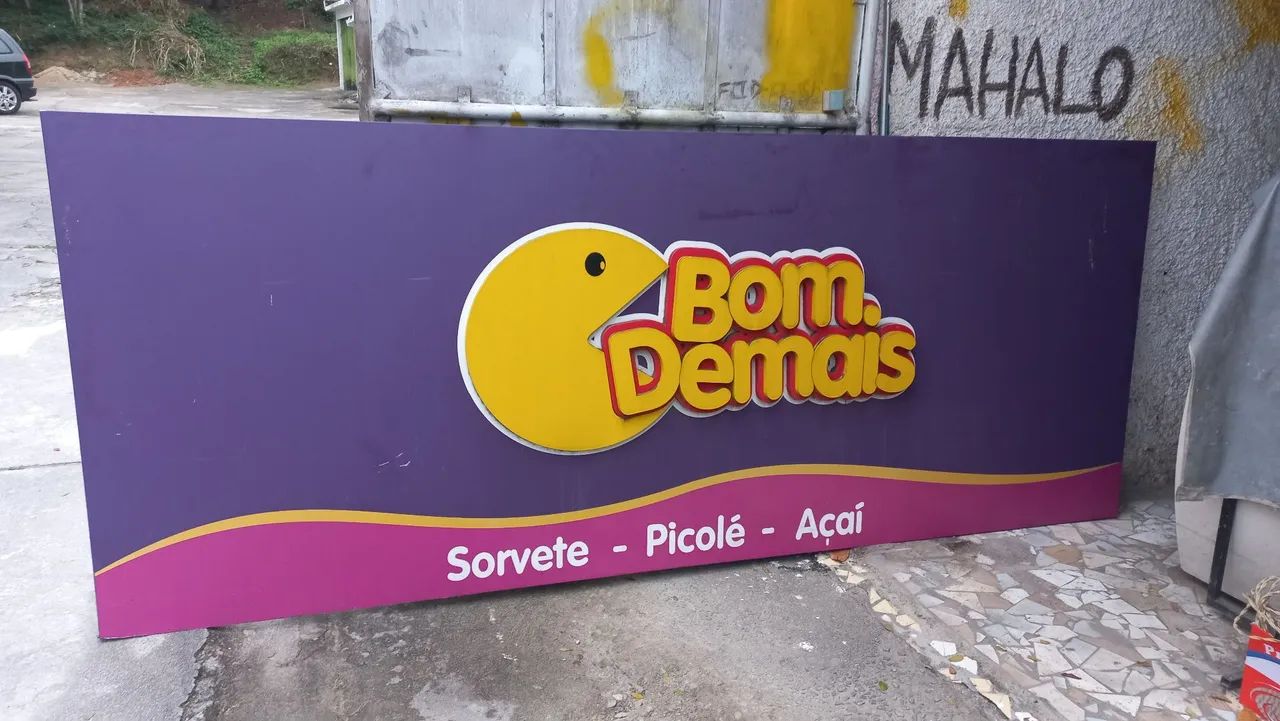 PRA SAIR LOGO!!! Vendo Letreiro em ACM. ***ACEITO OFERTA!***