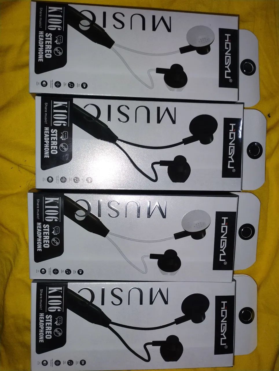 Fone de Ouvido Stereo HONGYU K106