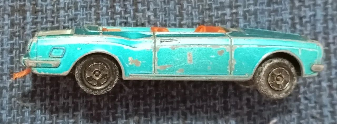 Miniatura Lesney Matchbox Nº 69 Rolls Royce Silver Shadow Coupé 1969 - Foto 2
