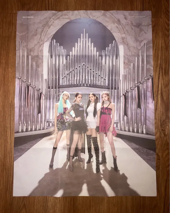 (Usado) Poster oficial BLACKPINK - Kill this love