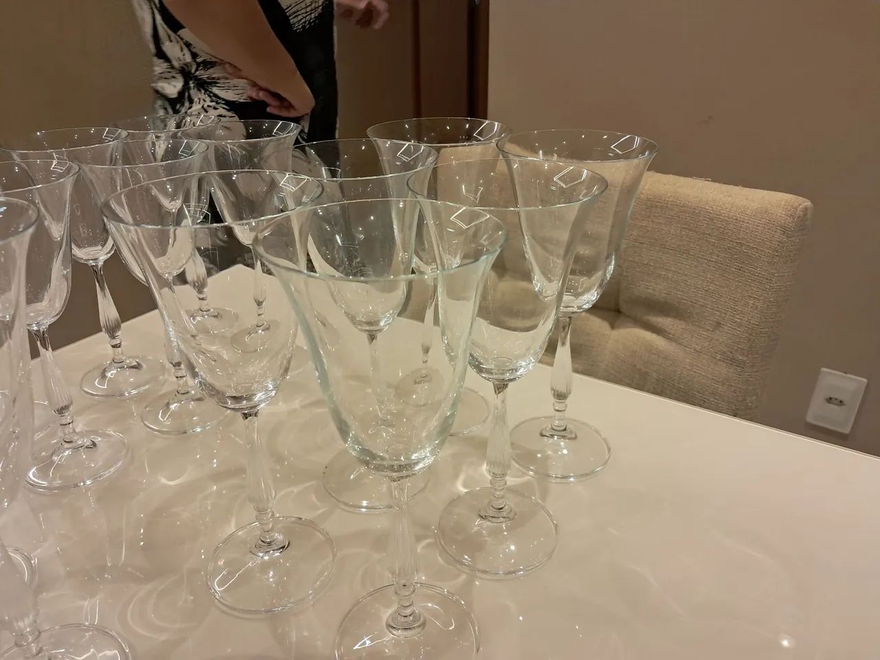 Jogo de taças cristal 30 peças  - Foto 5