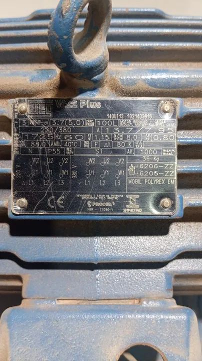 Motor Weg 5cv - Foto 4