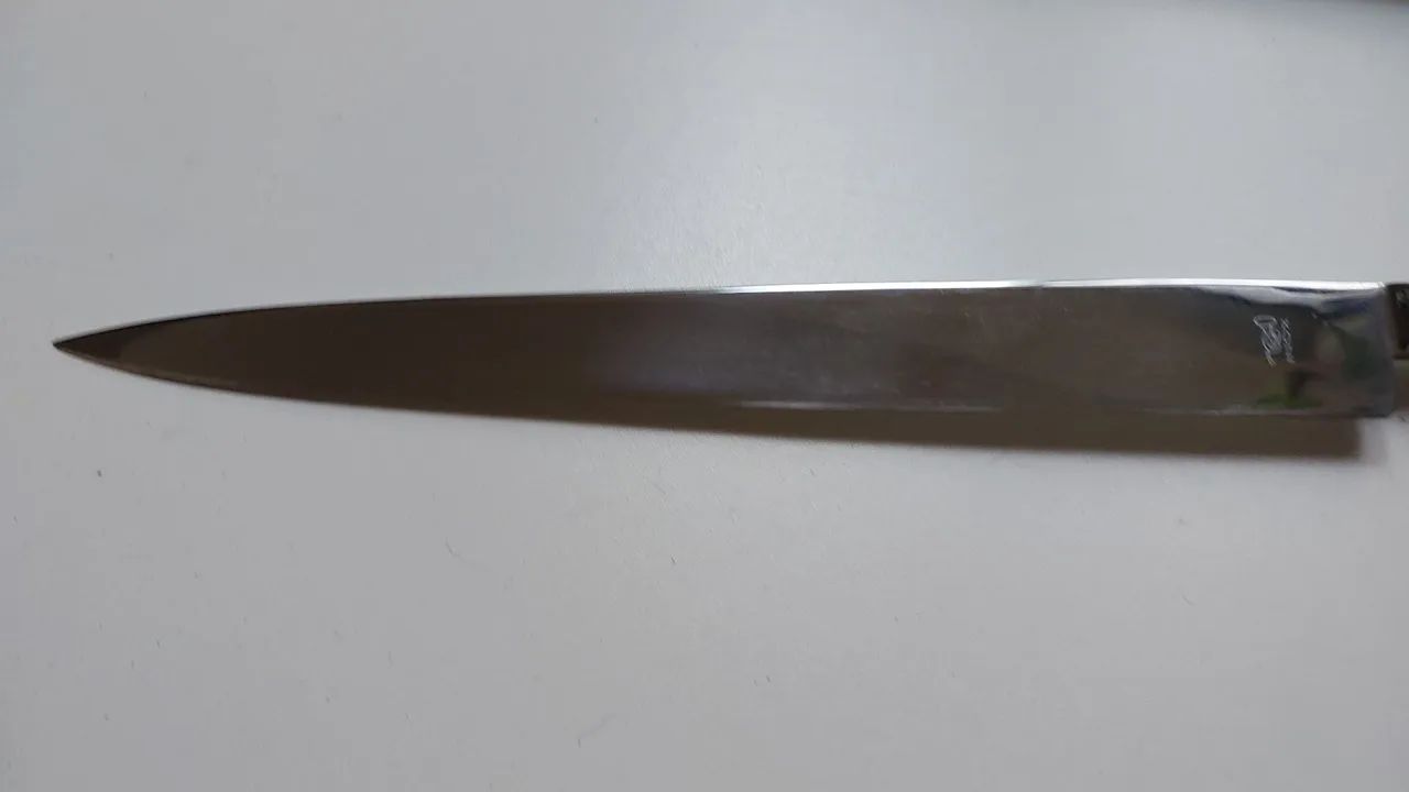 Punhal corneta antigo sem uso 32 cm - Foto 5