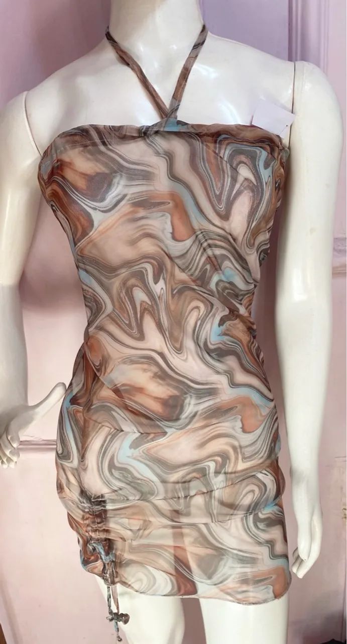 Vestido saída praia 