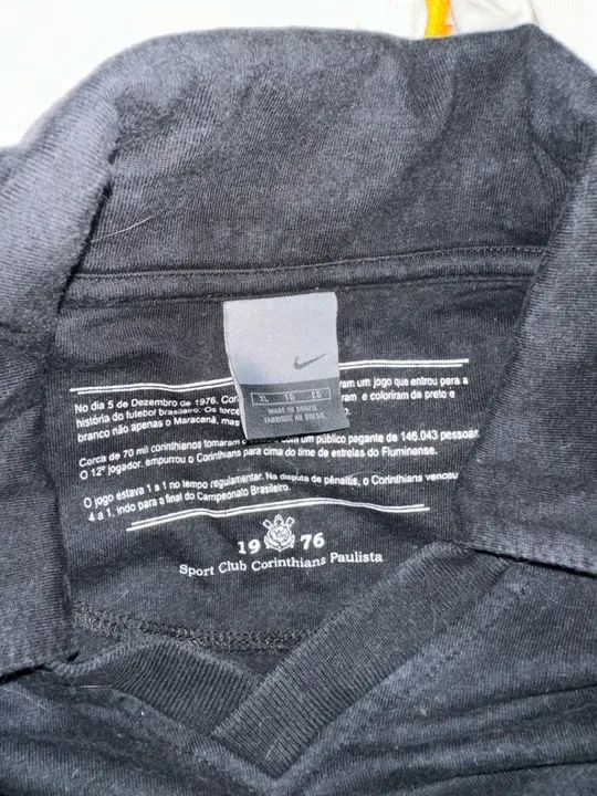 Camiseta Nike Corinthians - Comemorativa 1976 - Foto 2