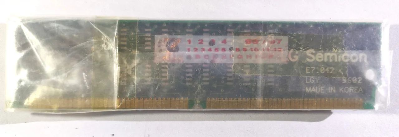 16MB Memoria p/ IBM Antiga 72 Pinos 486/386 - Foto 2