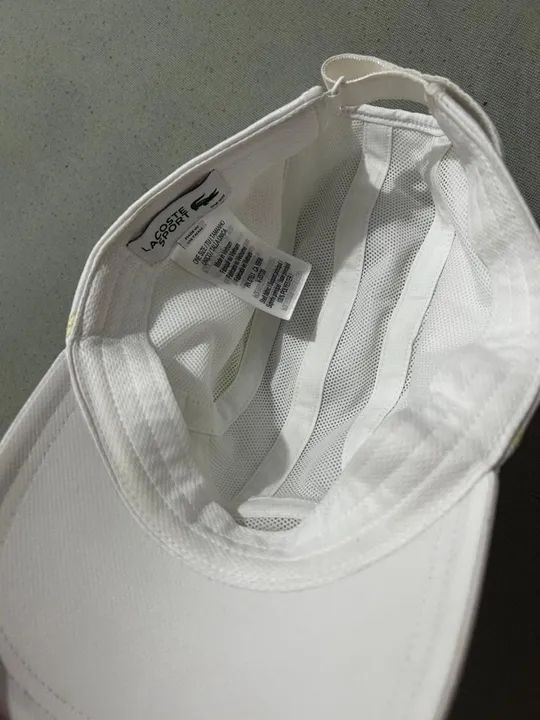 Boné Lacoste branco - Foto 4