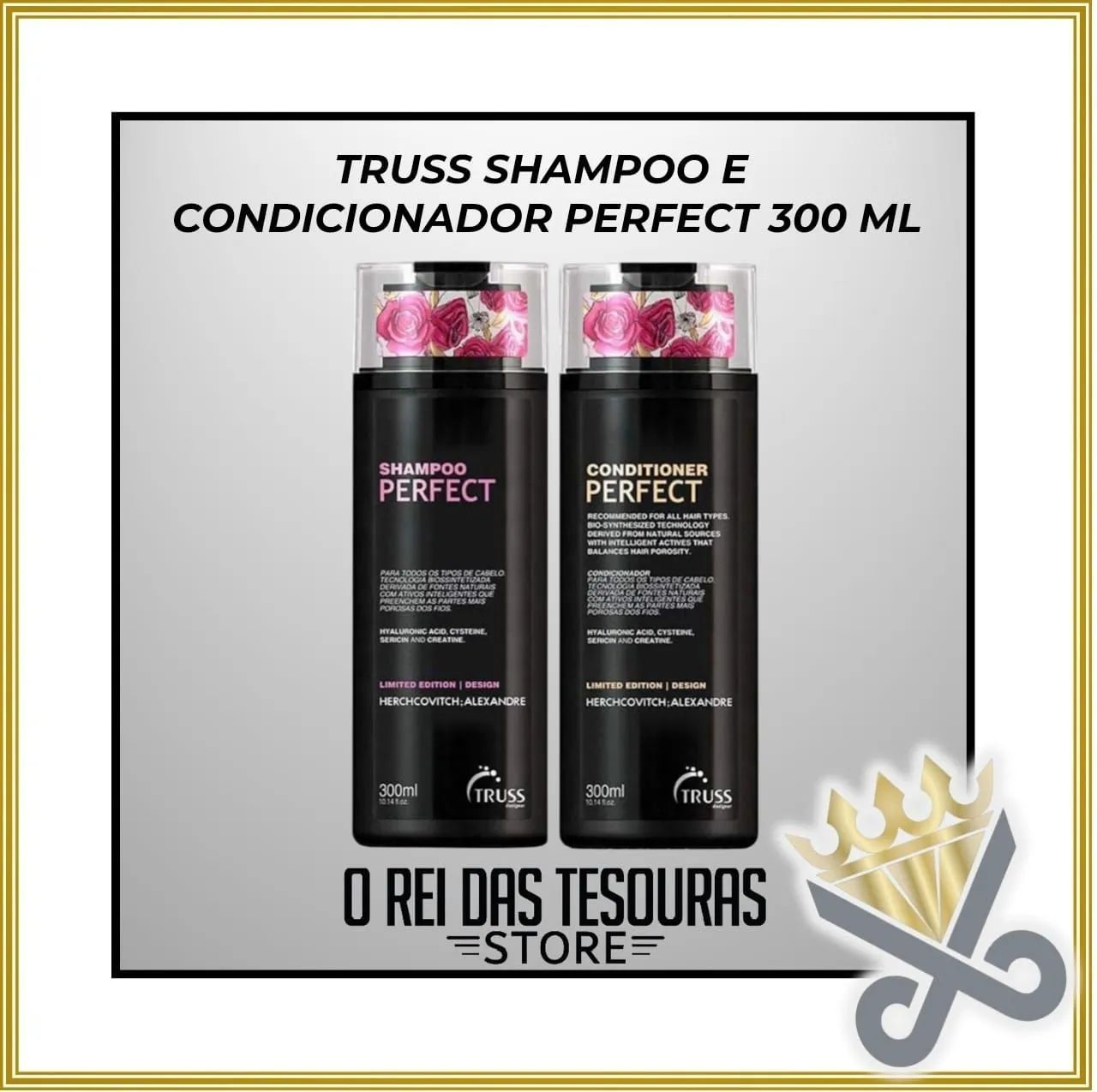 TRUSS SHAMPOO E CONDICIONADOR PERFECT 300 ML