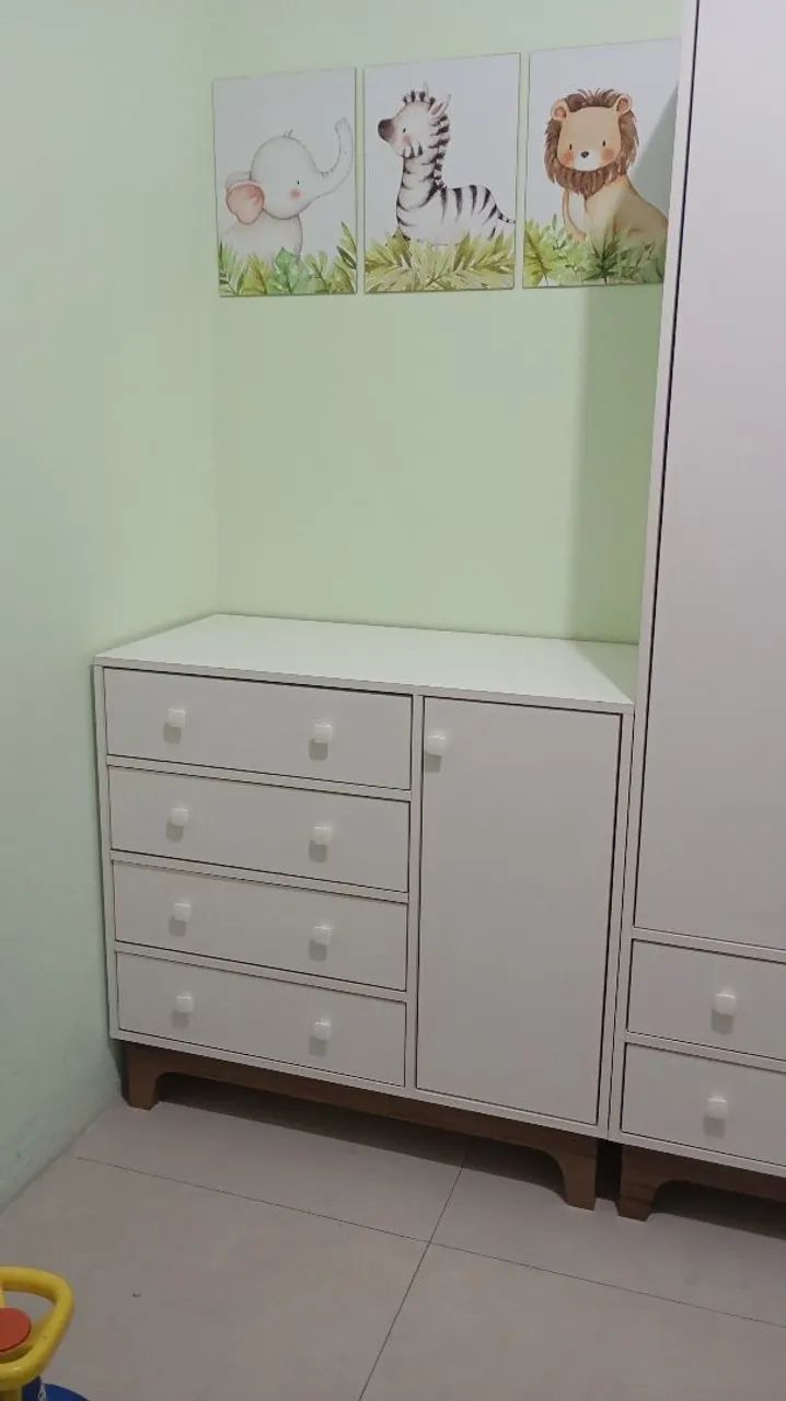 Guarda roupa bebê com cômoda64595959655041121