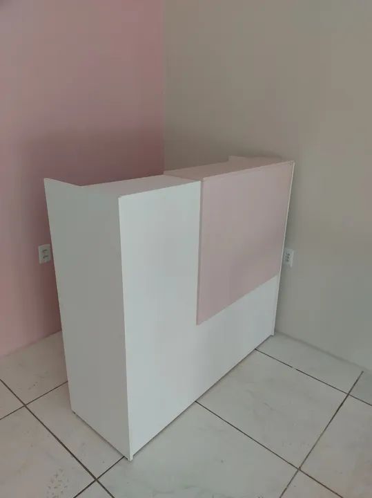 Balcão caixa recepção 100% mdf - Foto 3