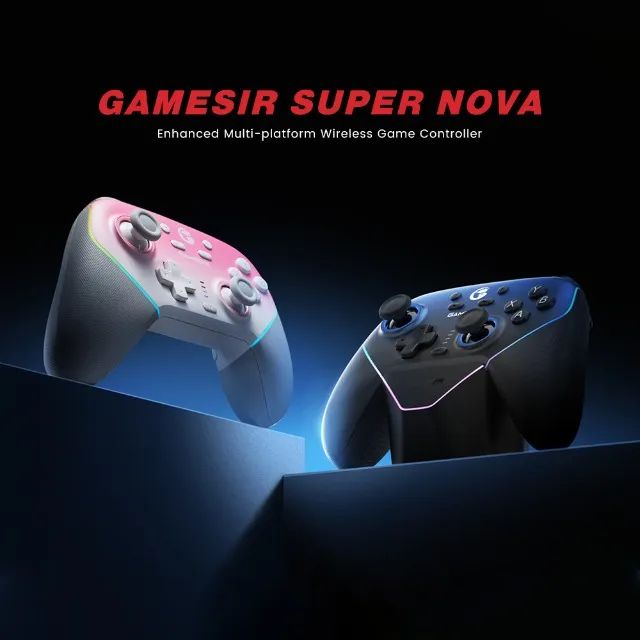 Controle GameSir Super Nova Wireless Switch Hall Effect + Base - Original - Lacrado - Foto 4