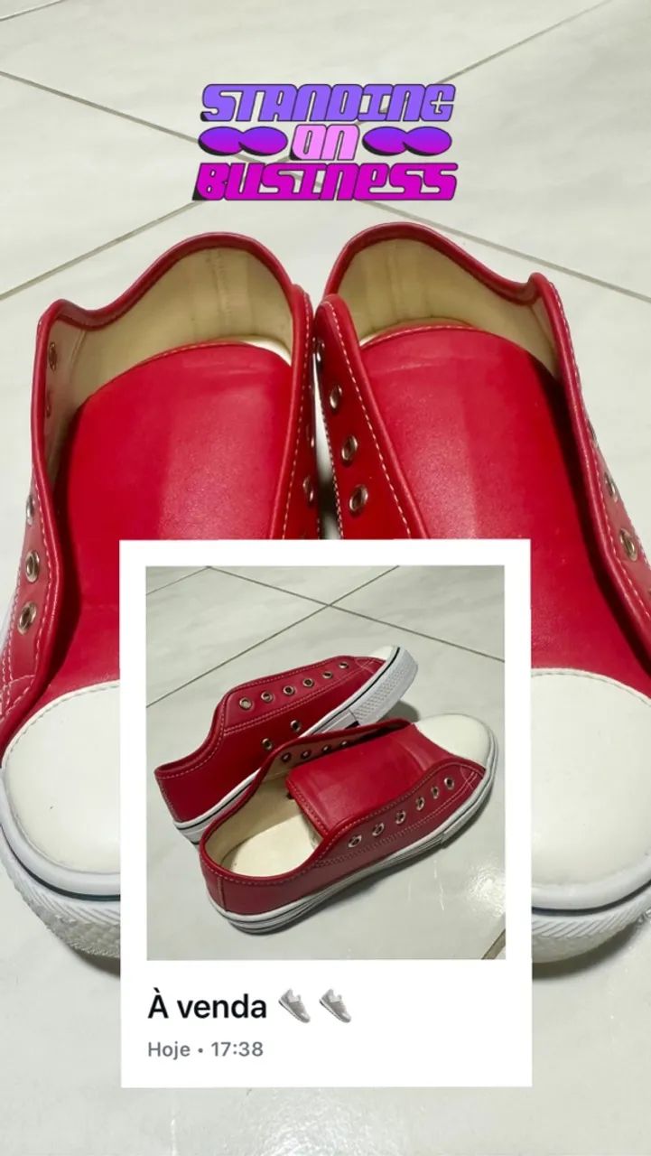 Sapato Vermelho