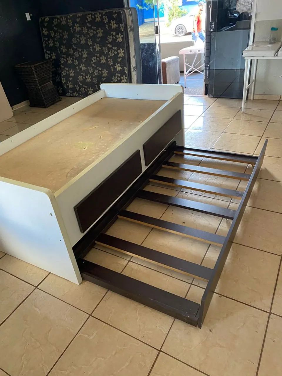 Bicama com colchão gaveta boa barato entrego hoje