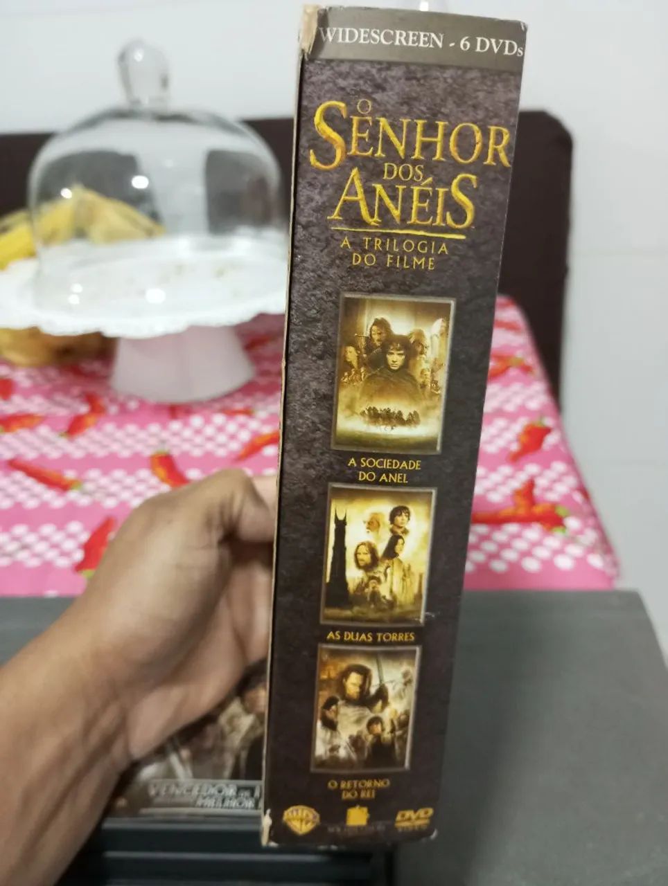 Coleção Dvds trilogia O senhor dos anéis  - Foto 5
