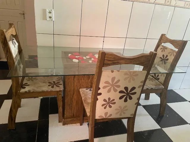 Mesa de jantar vidro - Foto 2