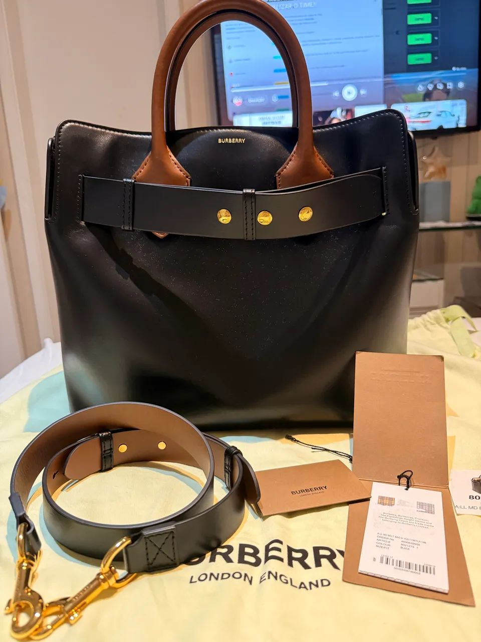 Bolsa Burberry grande - Original  - Foto 5