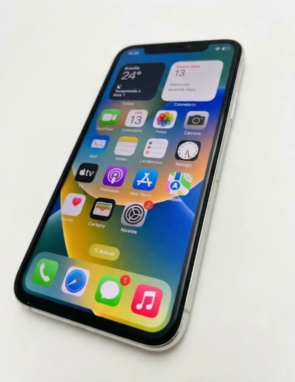 Apple iPhone X 256GB Prateado - Foto 4