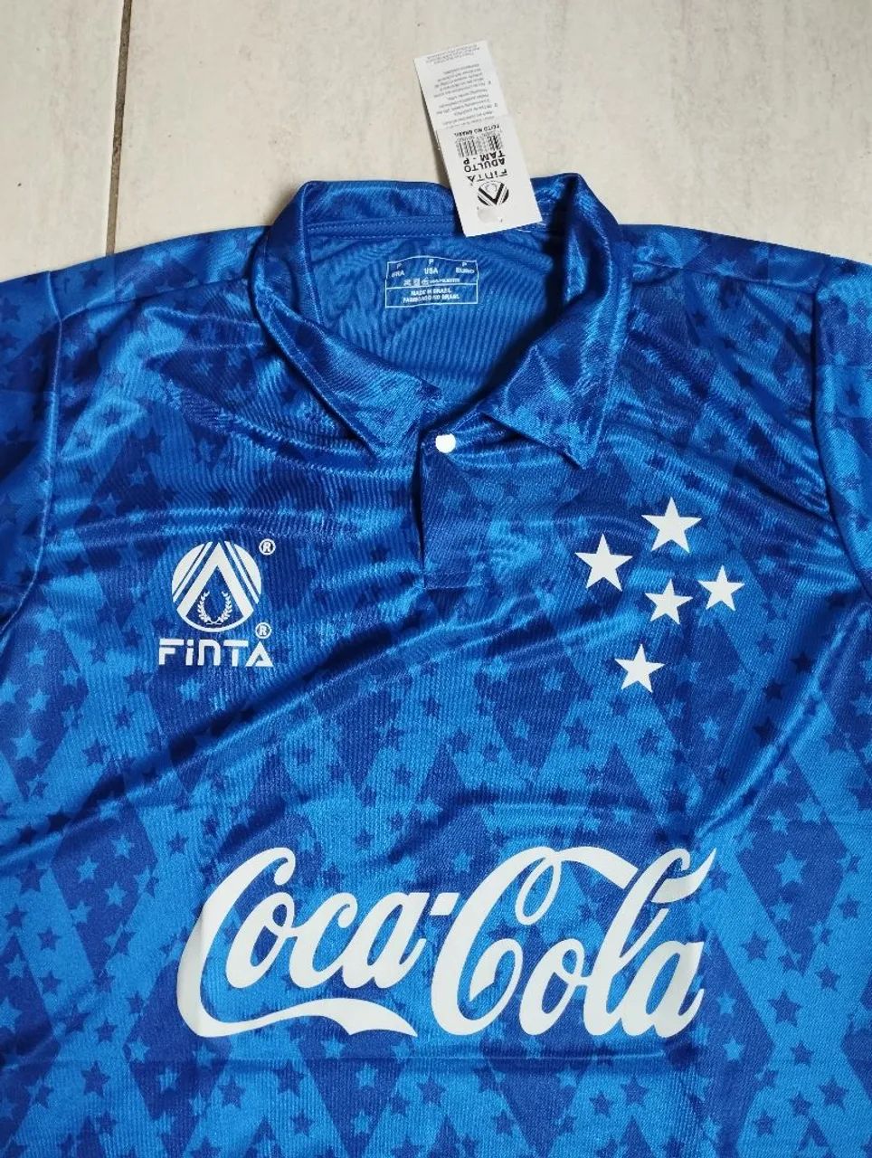 Camisa retrô do cruzeiro  - Foto 2