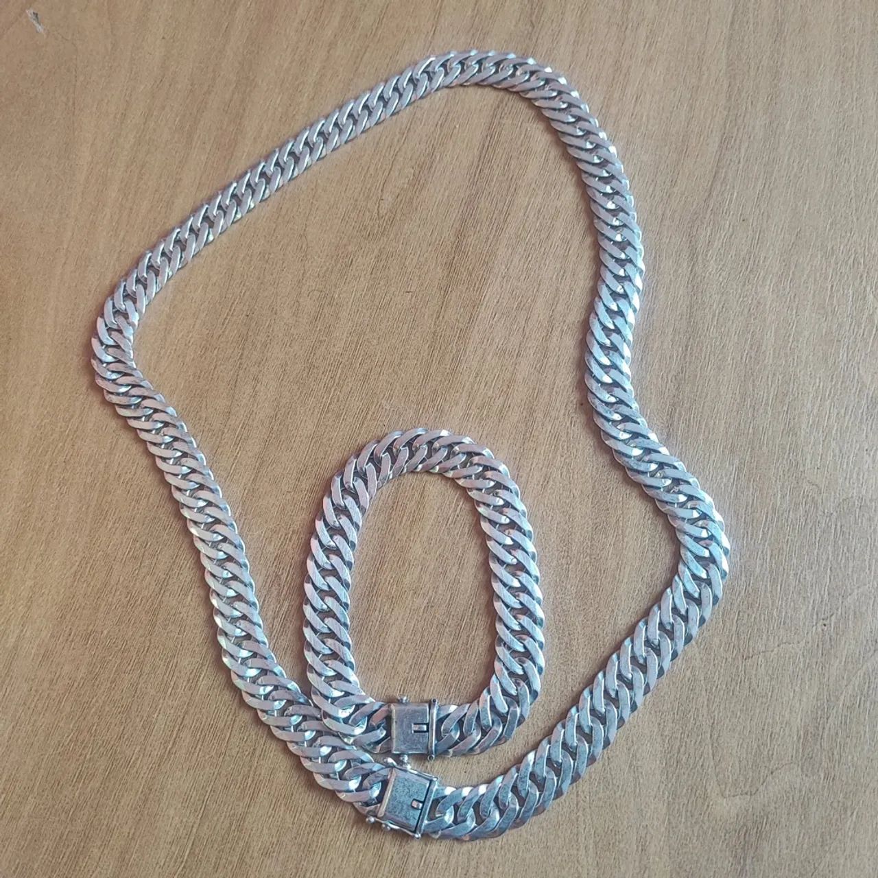 Conjunto de prata 925 - Foto 2