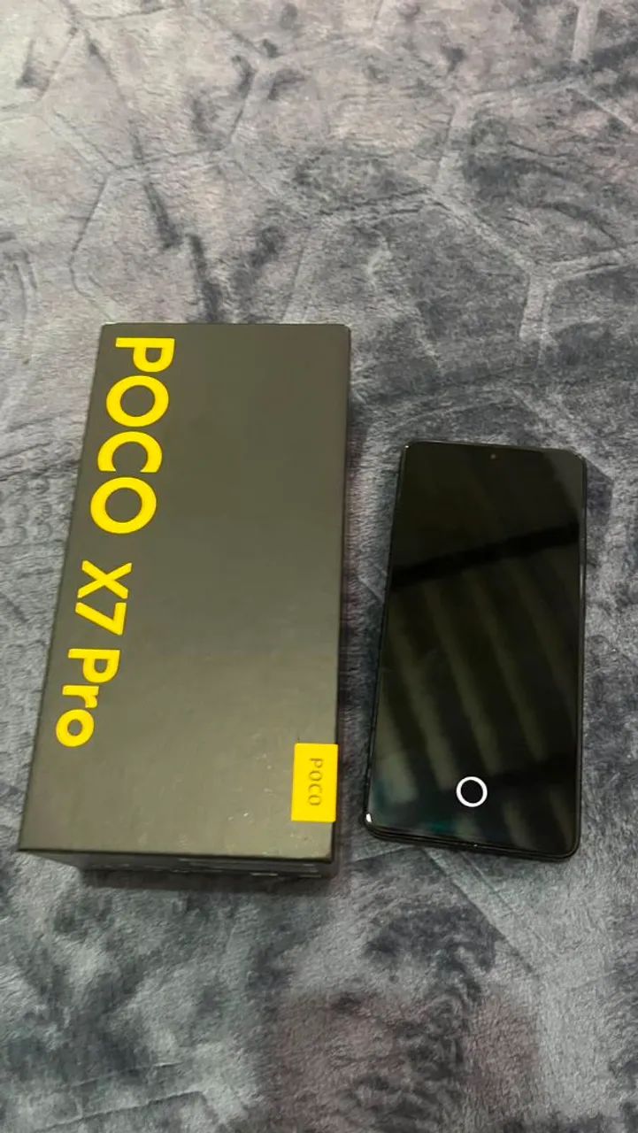 Poco X7 pro 512gb troco por iPhone - Foto 3