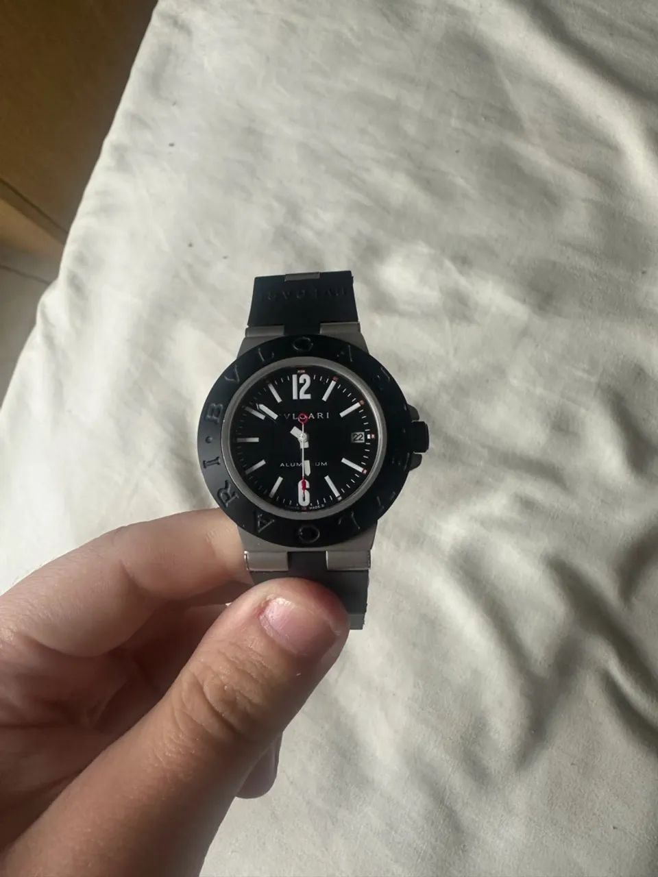BVLGARI Aluminium 38mm Com estojo da marca