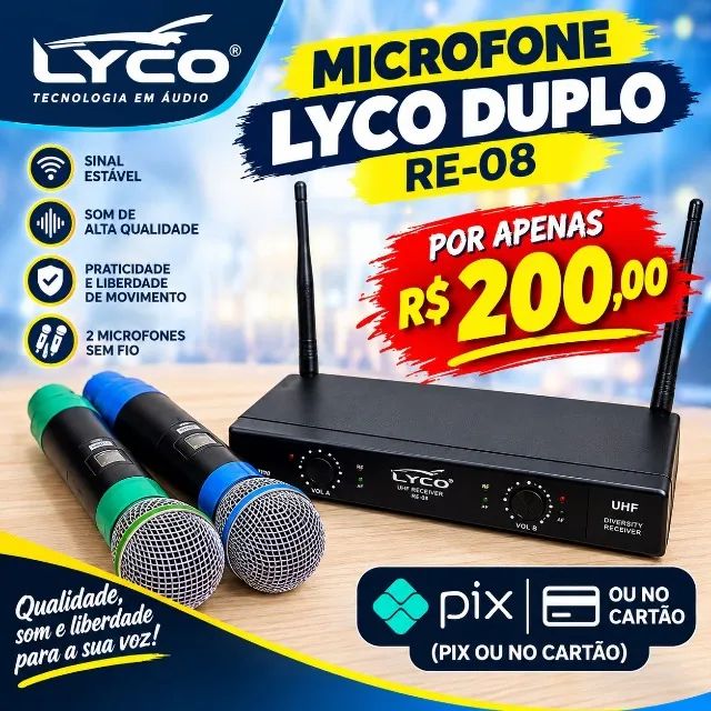 Microfones sem fio AKG LYCO  - Foto 4