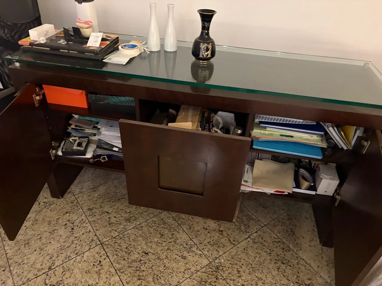 Móvel buffet imbuia ótimo estado - Foto 2