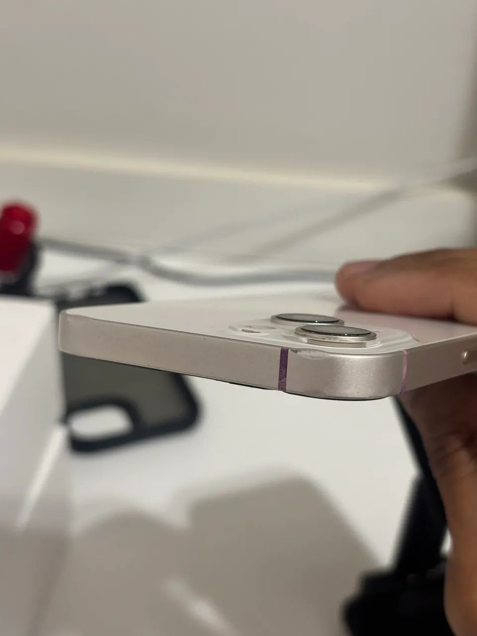 iPhone 13 128gb + NF, cabo original e caixa - Foto 4