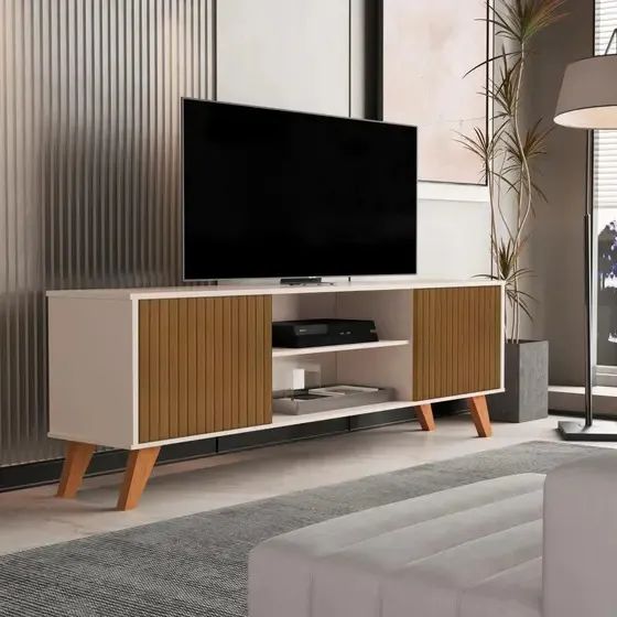Rack com Prateleiras 2 Portas Helena 