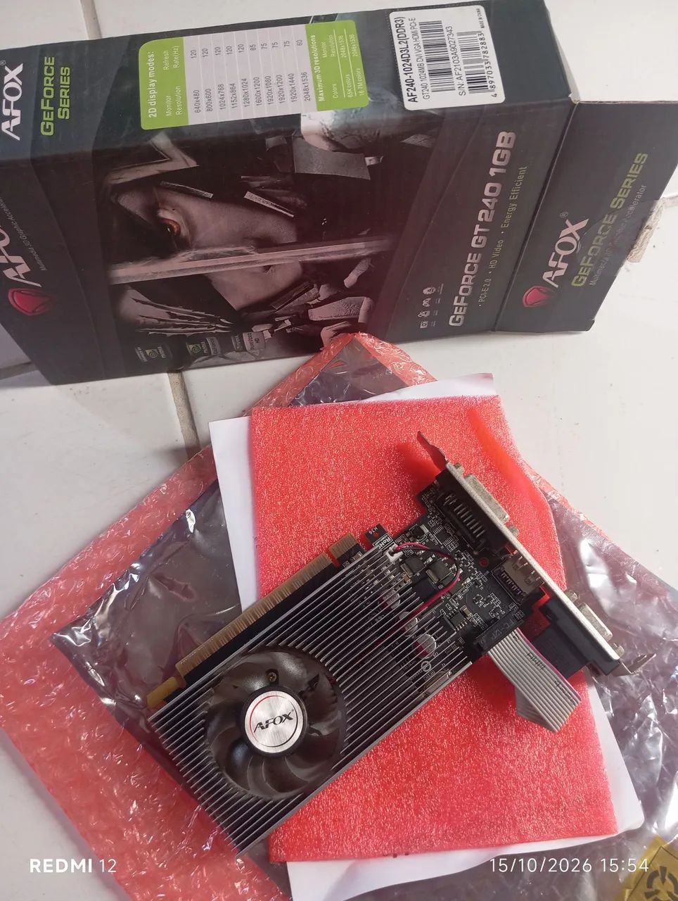 Placa de video gt240
