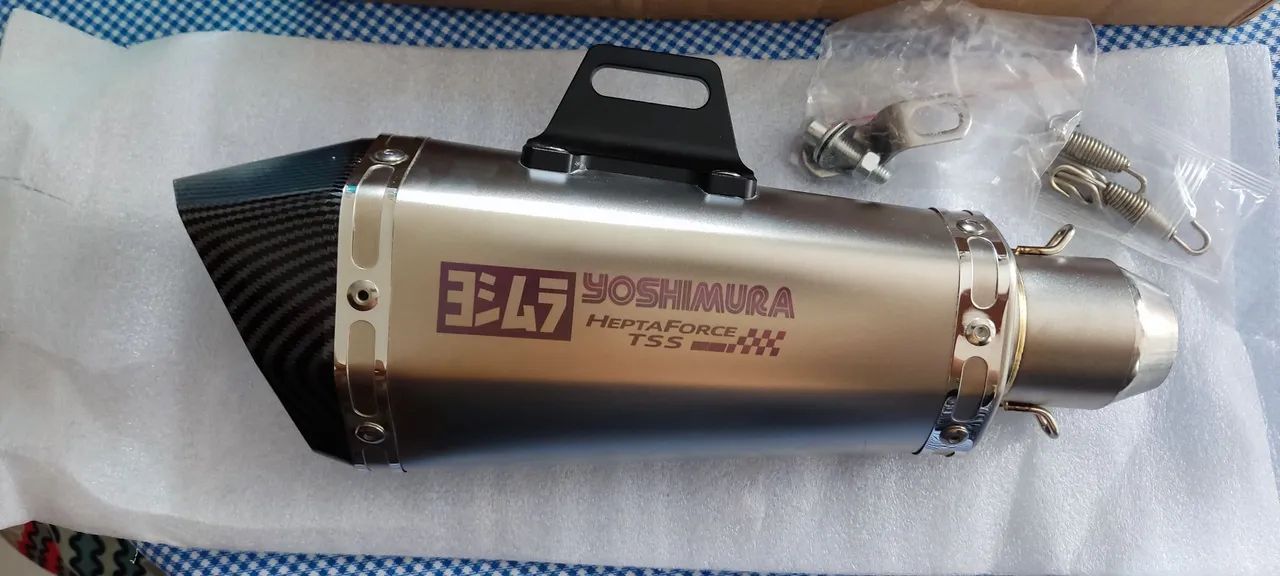 Escapamento Ponteira Yoshimura heptaforce 51mm com DBKILLER  - Foto 3