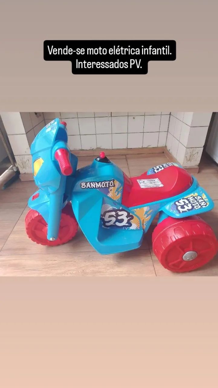 Moto elétrica infantil  - Foto 2