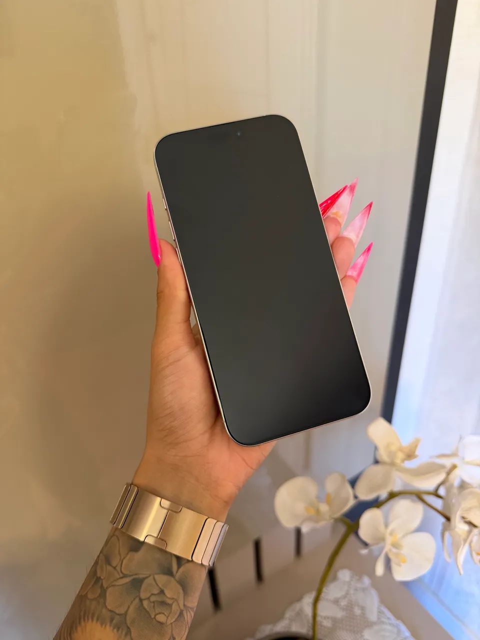 iPhone 16 Pro Max 512gb Titânio Branco - Foto 5