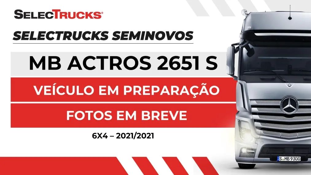 MERCEDES-BENZ AXOR 2651 6X4 2021/2021 - Foto 12