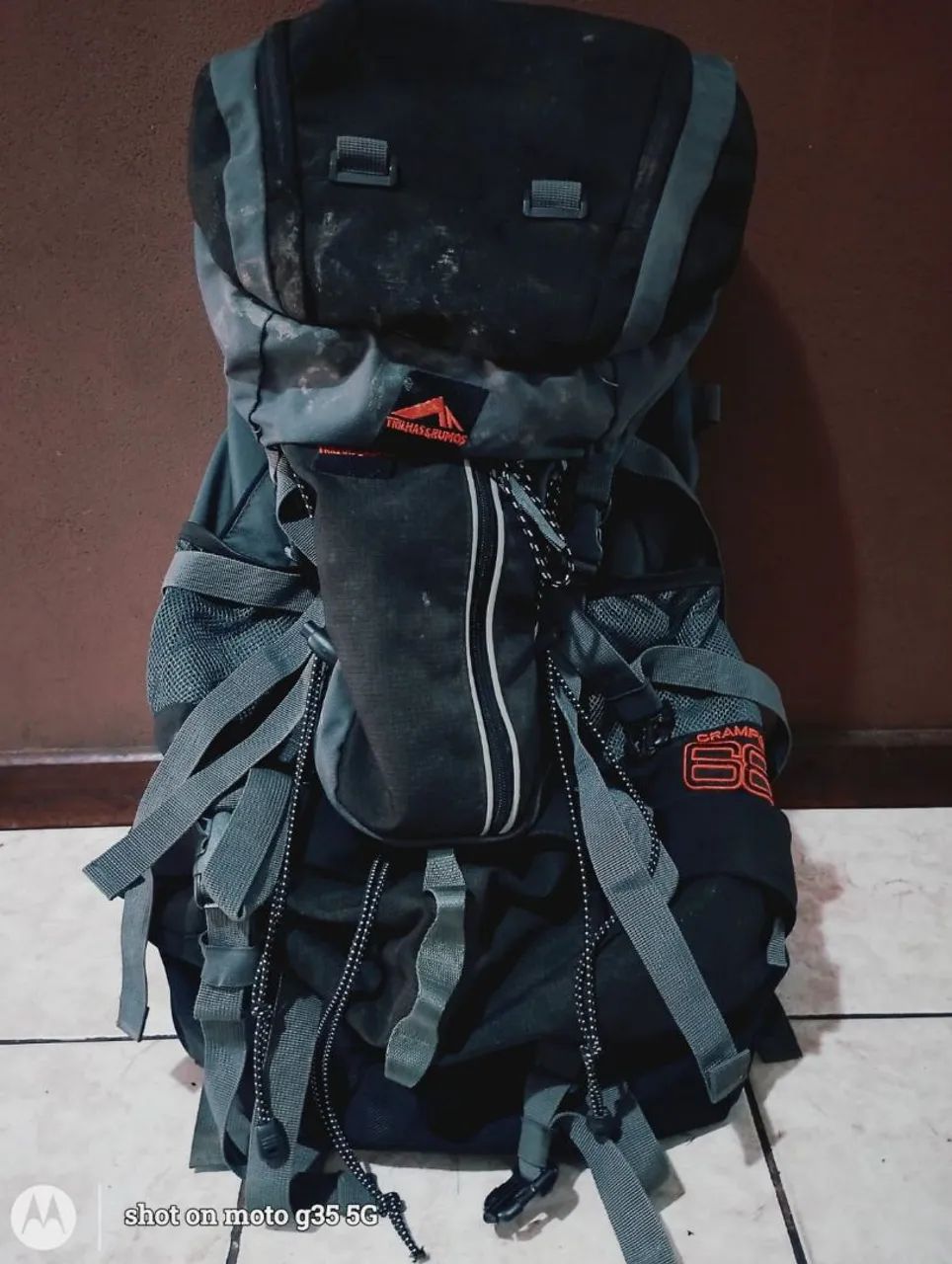 Mochila Cargueira Crampon 68litros - Foto 3