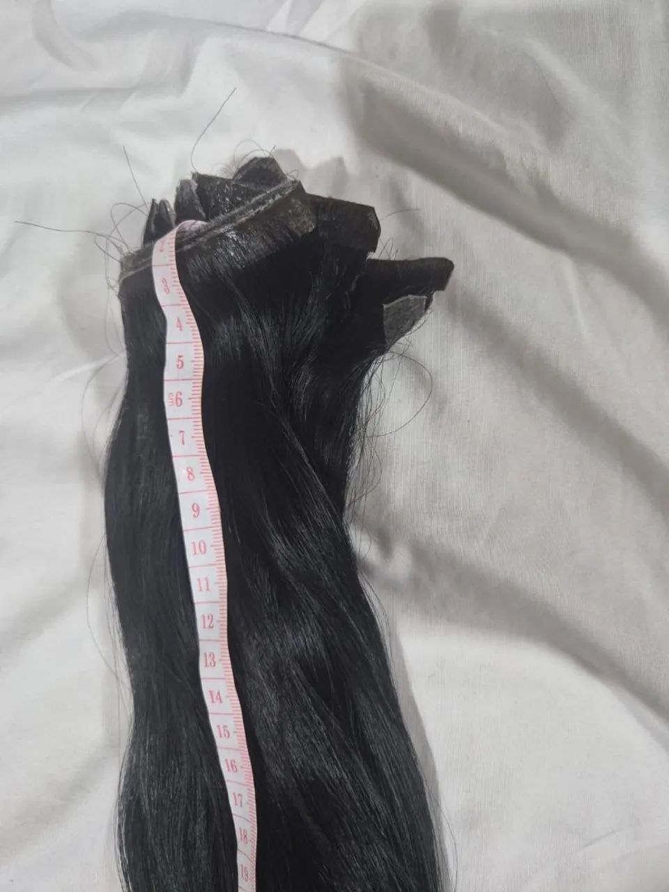 Cabelo brasileiro 60 cm 150 gramas  - Foto 2