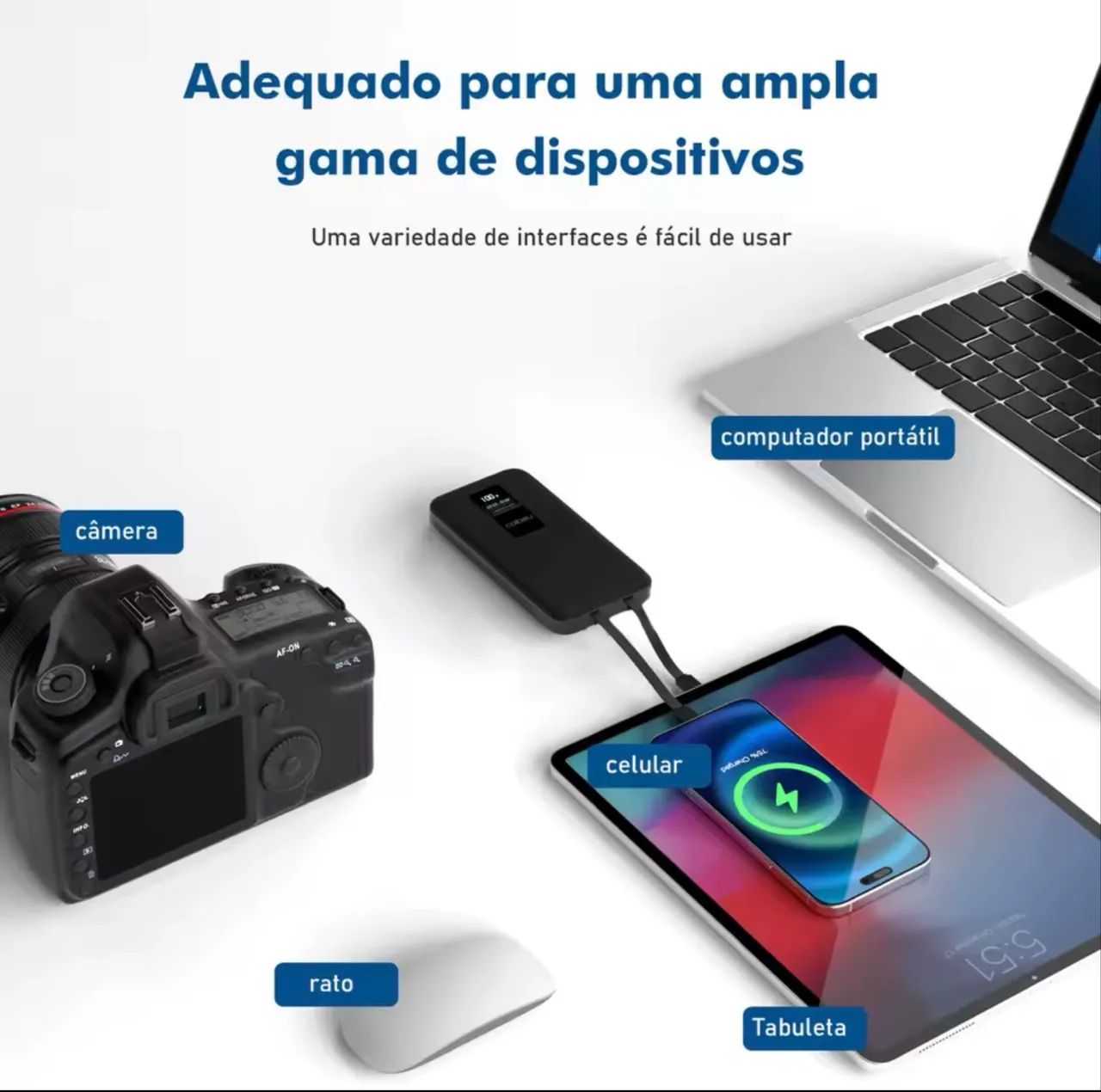 Powerbank 10000mah Original (Bateria externa) - Foto 2
