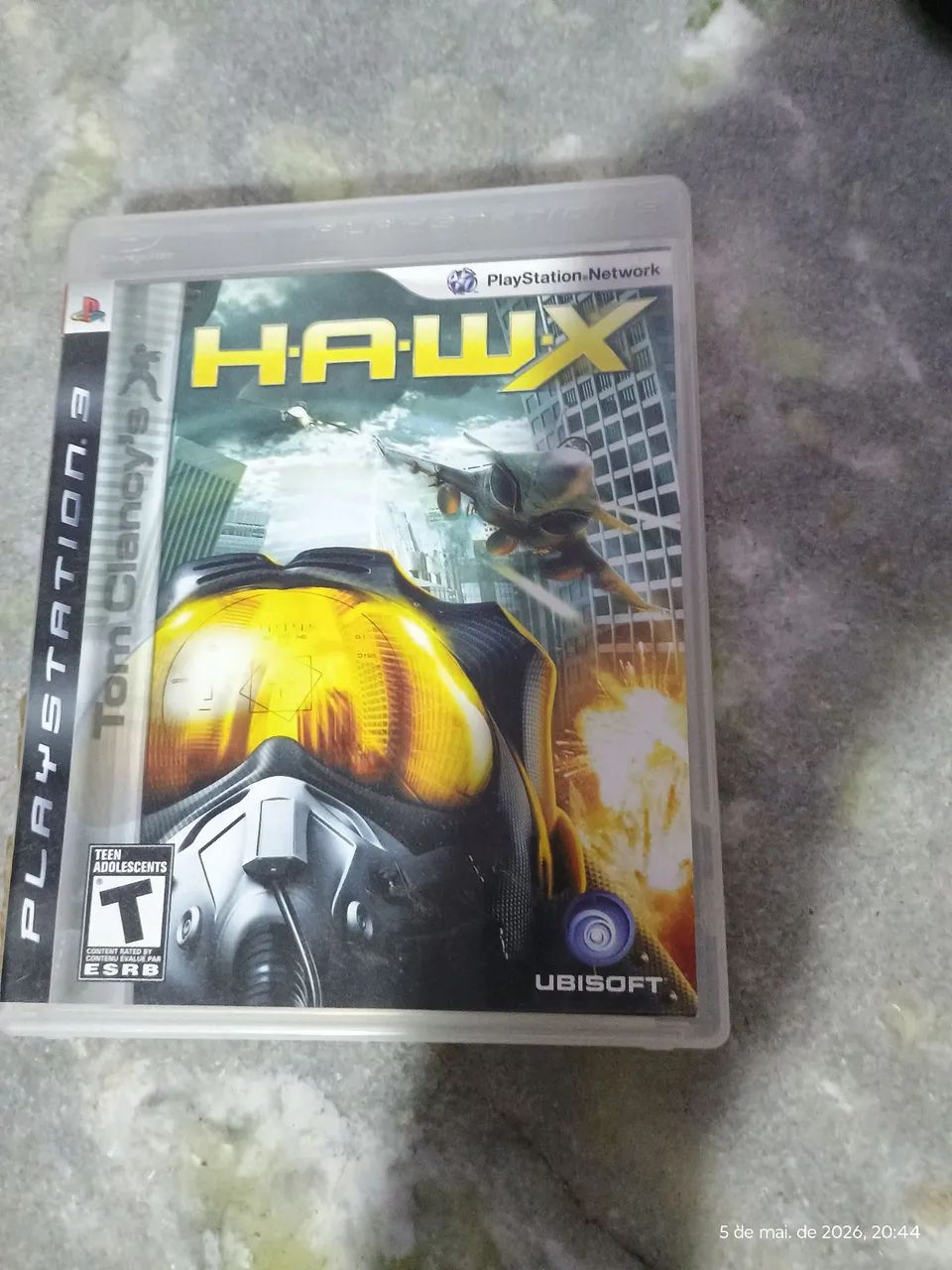 H.A.W.X PS3, capa e cd