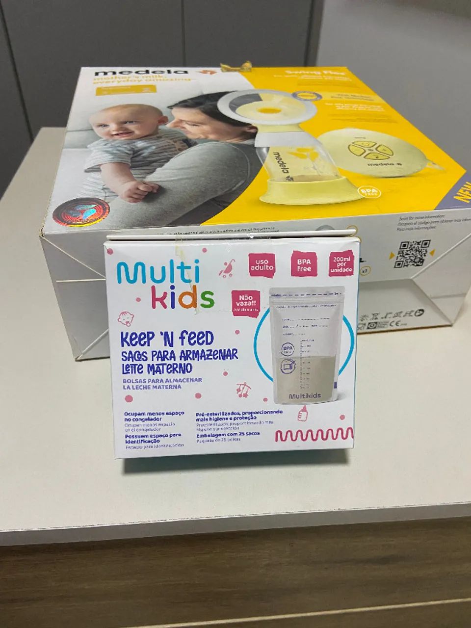 Bomba de Tirar Leite Medela Swing Flex Elétrica - Foto 4