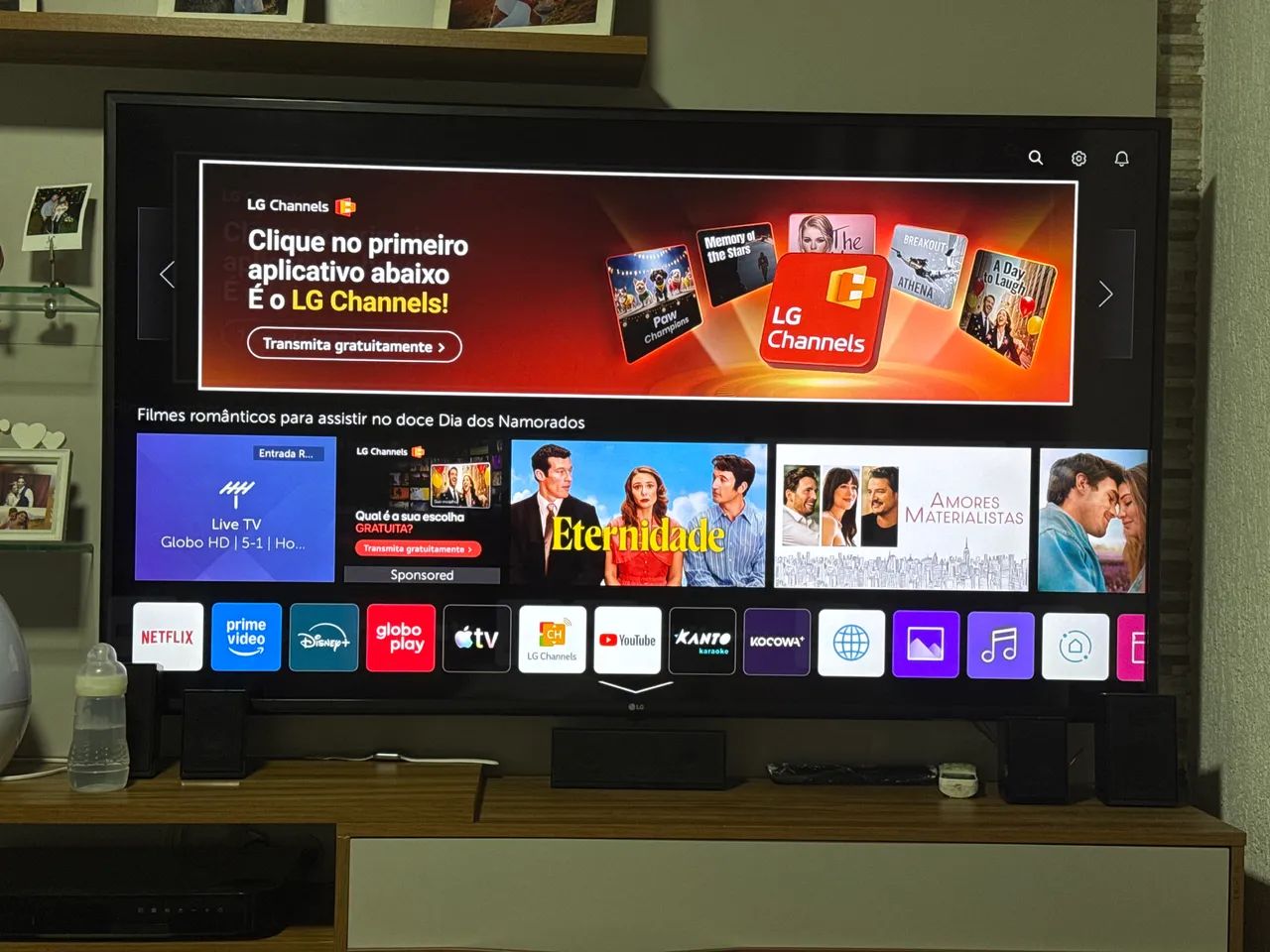 Tv LG 60 polegadas webOS TV UM7270PSA - Foto 2