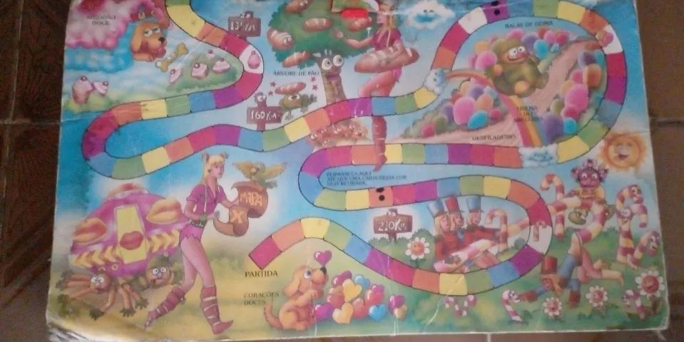 Jogo de  tabuleiro antigo da Xuxa  - Foto 3