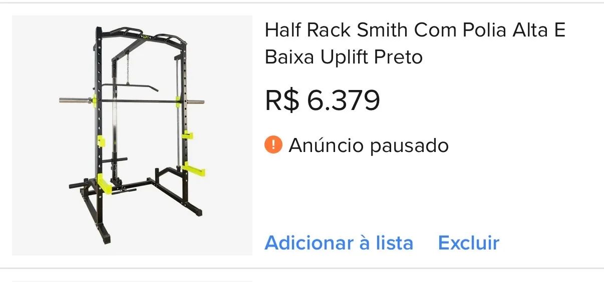 RACK SMITH C/ POLIA ALTA E BAIXA UPLIFT - Foto 4