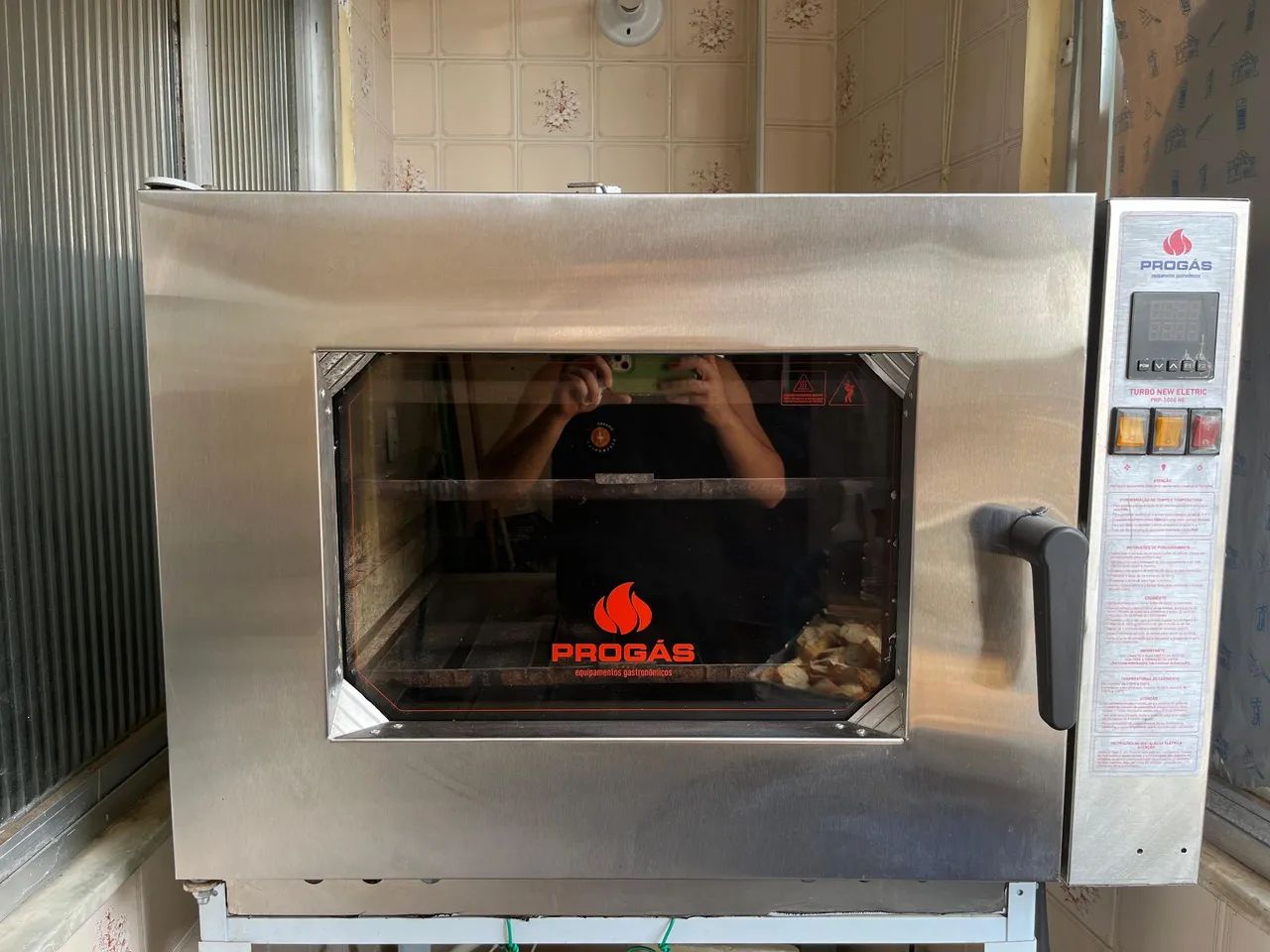 Forno de pão e armário de pão  - Foto 4