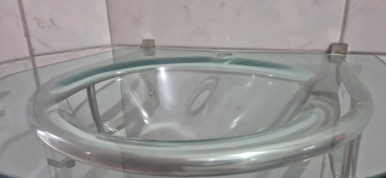 Pia De Banheinho Com Base De Inox - Foto 2