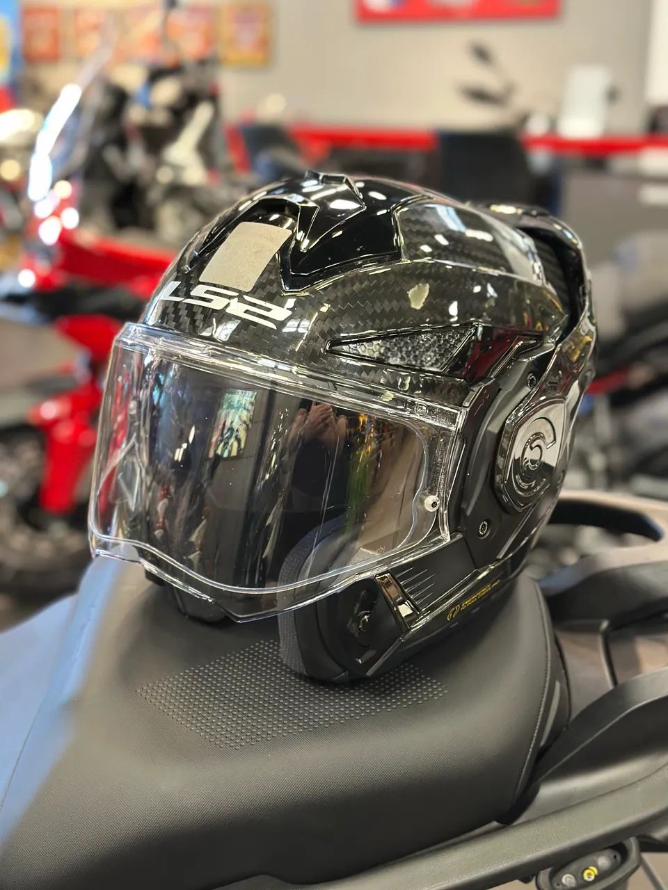 LS2 ADVANT X CARBON TAMANHO 60 - Foto 4