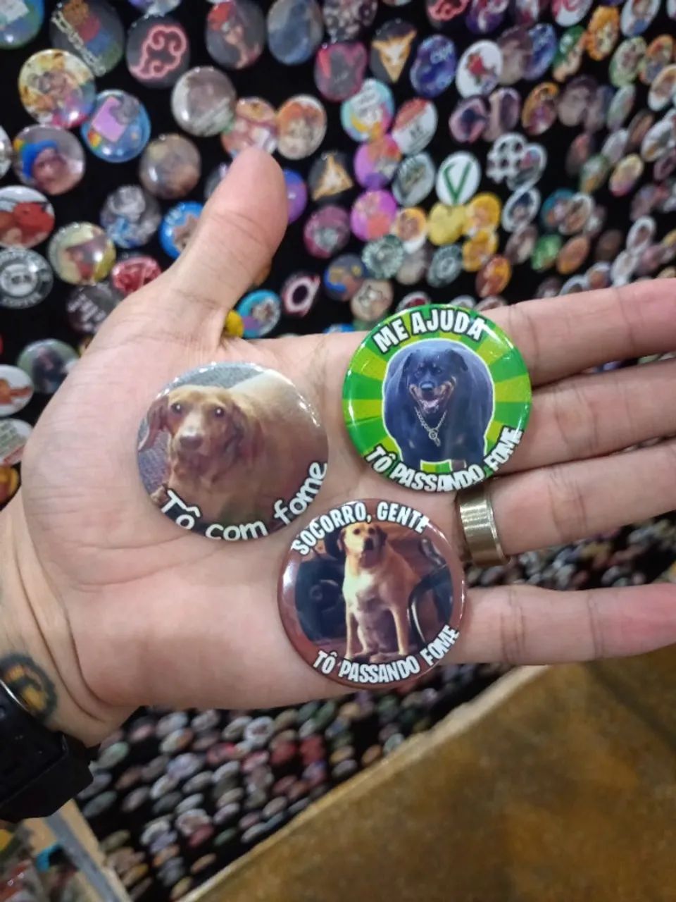 Bottons Personalizados - Qualquer Imagem e Quantidade - NerdDog Store - Foto 3