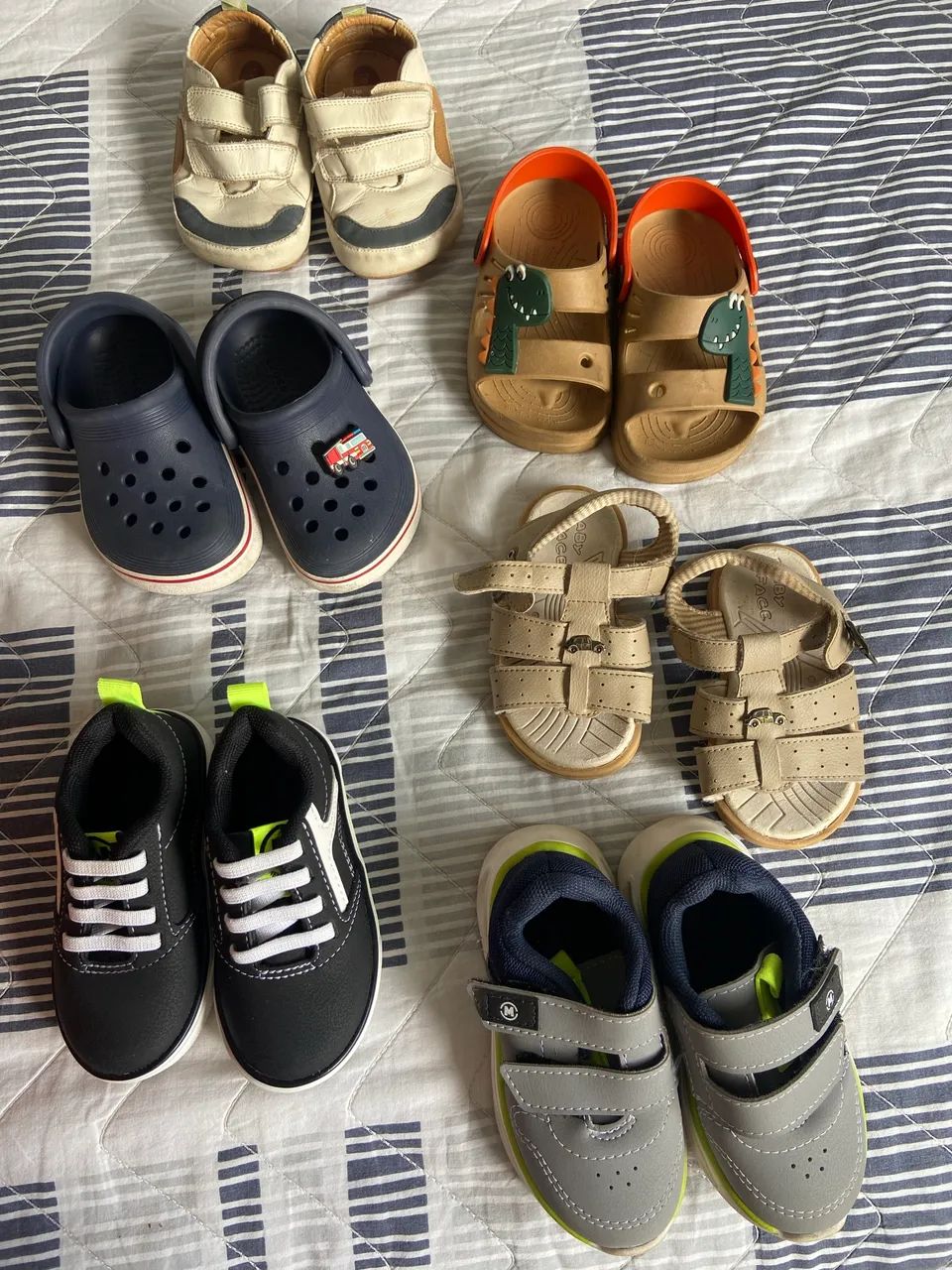 KIT SAPATOS BEBÊ MENINO (20 e 21)